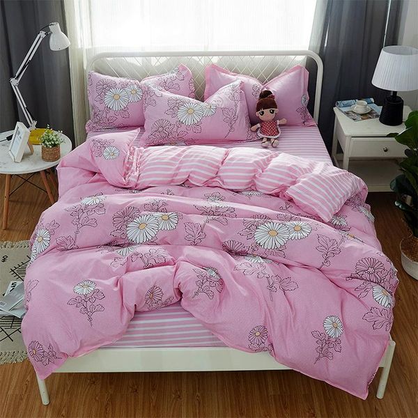 flower stripe printed pink bed cover set kid girl duvet cover child bed sheets and pillowcases comforter bedding set j037
flower stripe printed pink bed cover set kid girl duvet cover child bed sheets and pillowcases comforter bedding set j037