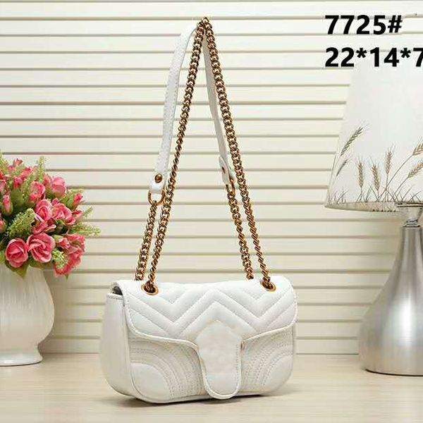 Fashion Designer Women Shoulder Bag Gold Silver Chain Bags Crossbody Fashion Handbag Crossbody Messenger Tote Purse Wallet
Fashion Designer Women Shoulder Bag Gold Silver Chain Bags Crossbody Fashion Handbag Crossbody Messenger Tote Purse Wallet
