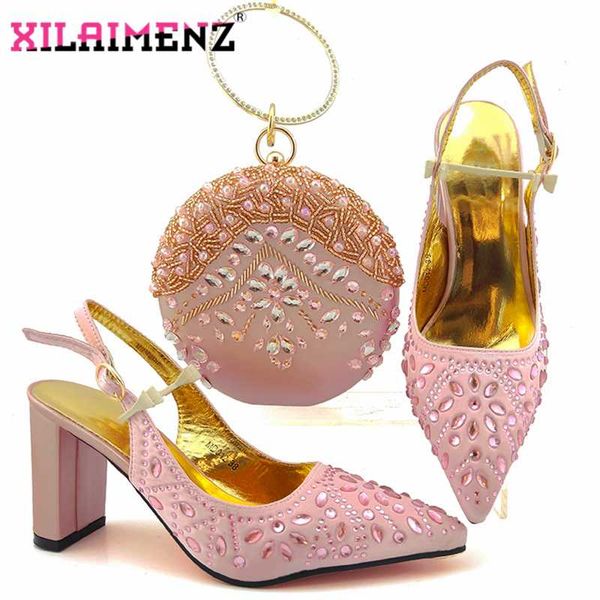 2020 elegant women italian design shoes and bag to match african lady shoes and bag in pin color for office lady party, Black
2020 elegant women italian design shoes and bag to match african lady shoes and bag in pin color for office lady party, Black