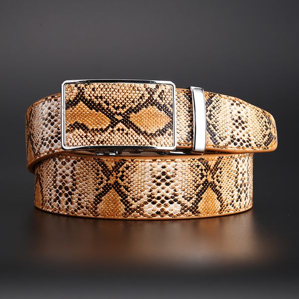 mens belt snake leather automatic buckle cowhide leather belt korean business designer, Black;brown
mens belt snake leather automatic buckle cowhide leather belt korean business designer, Black;brown