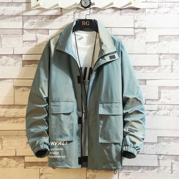 мужская gradient bomber jacket zipper 2020 осень streetwear отложной воротник куртки cargo сыпучие pilot пальто ветровка одежда, Black;brown
мужская gradient bomber jacket zipper 2020 осень streetwear отложной воротник куртки cargo сыпучие pilot пальто ветровка одежда, Black;brown