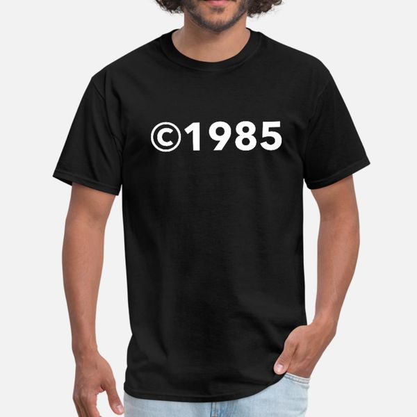 1985 fashiony t shirt men customized short sleeve plus size 3xl family loose new style spring pattern shirt, White;black
1985 fashiony t shirt men customized short sleeve plus size 3xl family loose new style spring pattern shirt, White;black