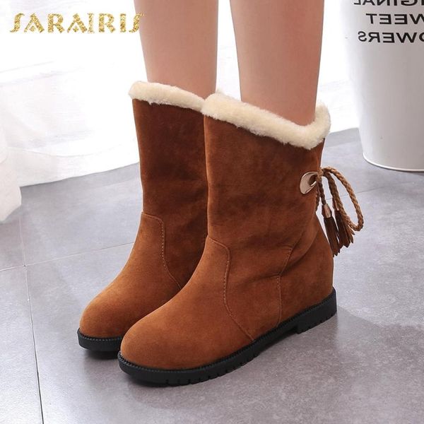sarairis новая мода 2020 узелок fringe добавить fur warm winter boots женская обувь платформа удобная середина теленок сапоги женские, Black
sarairis новая мода 2020 узелок fringe добавить fur warm winter boots женская обувь платформа удобная середина теленок сапоги женские, Black