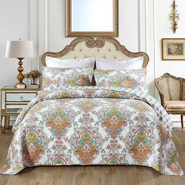chausub printed quilt set 3pcs quilted bedspread american style washed cotton quilts bed cover sheets king queen size coverlets
chausub printed quilt set 3pcs quilted bedspread american style washed cotton quilts bed cover sheets king queen size coverlets