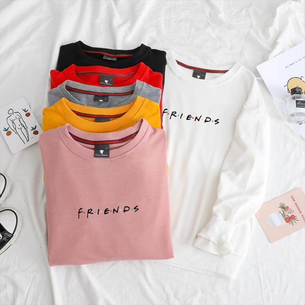 friends hoodie men women punk harajuku sweatshirt long sleeve spring autumn drop shoulder sportwear solid casual pullover, Black
friends hoodie men women punk harajuku sweatshirt long sleeve spring autumn drop shoulder sportwear solid casual pullover, Black