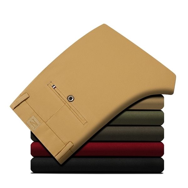 hcxy 2019 men's casual pants men trousers solid color high-quality full cotton business trousers male four seasons casual pants, Black
hcxy 2019 men's casual pants men trousers solid color high-quality full cotton business trousers male four seasons casual pants, Black