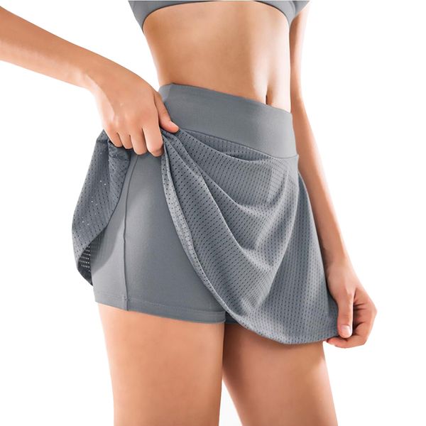 центр женщины бег юбка высокой талии безопасности knicker йога шорты mesh двухслойный лоскутная фитнес шорты спорт короткая юбка, White;red
центр женщины бег юбка высокой талии безопасности knicker йога шорты mesh двухслойный лоскутная фитнес шорты спорт короткая юбка, White;red