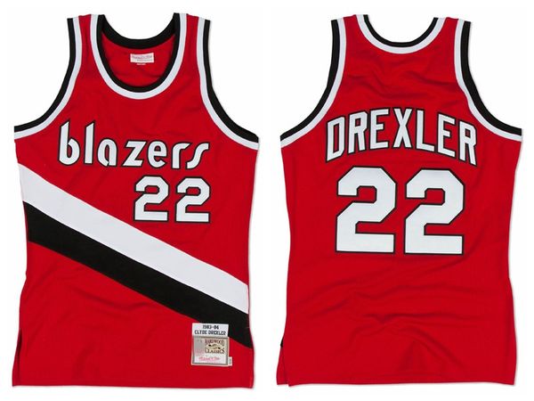 men portland trail blazers clyde drexler 22 road mitchell & ness 1983-84 hardwoods classics authentic jersey, Black
men portland trail blazers clyde drexler 22 road mitchell & ness 1983-84 hardwoods classics authentic jersey, Black