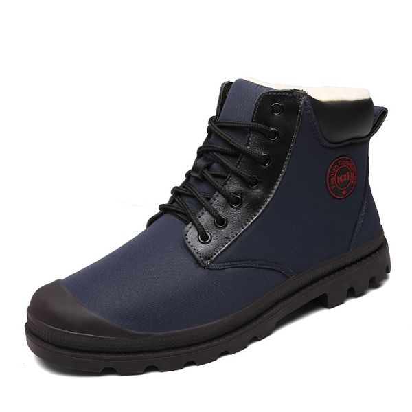 super warm men winter boots waterproof rain boots shoes men 2020 new men's ankle snow boot fur botas masculina bota size 39-45, Black
super warm men winter boots waterproof rain boots shoes men 2020 new men's ankle snow boot fur botas masculina bota size 39-45, Black