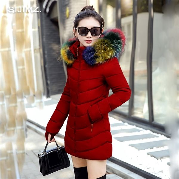 2019 new long parkas female women winter coat thick cotton winter jacket womens outerwear parkas for women winter outwear, Black
2019 new long parkas female women winter coat thick cotton winter jacket womens outerwear parkas for women winter outwear, Black