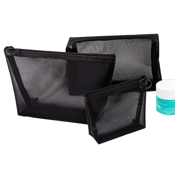 new designer make up bag large capacity toiletry bag mesh travel cosmetic storage package black transparent mesh cosmetic bag travel package
new designer make up bag large capacity toiletry bag mesh travel cosmetic storage package black transparent mesh cosmetic bag travel package