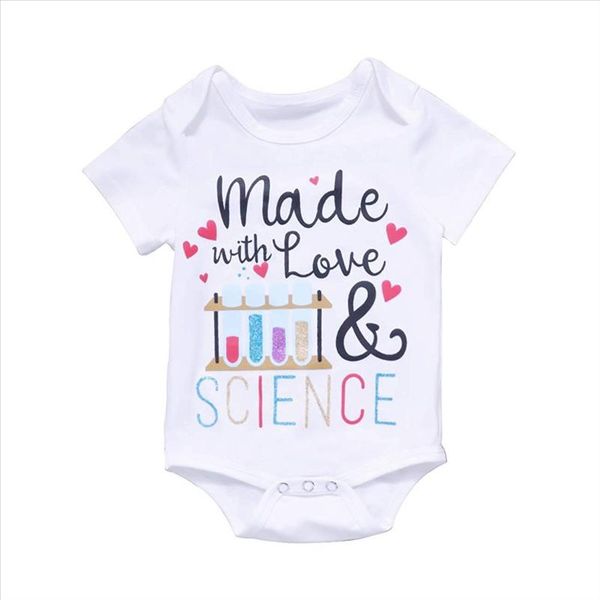 newborn baby boys girls made love science letters print short sleeve onesie romper jumpsuit, Blue
newborn baby boys girls made love science letters print short sleeve onesie romper jumpsuit, Blue