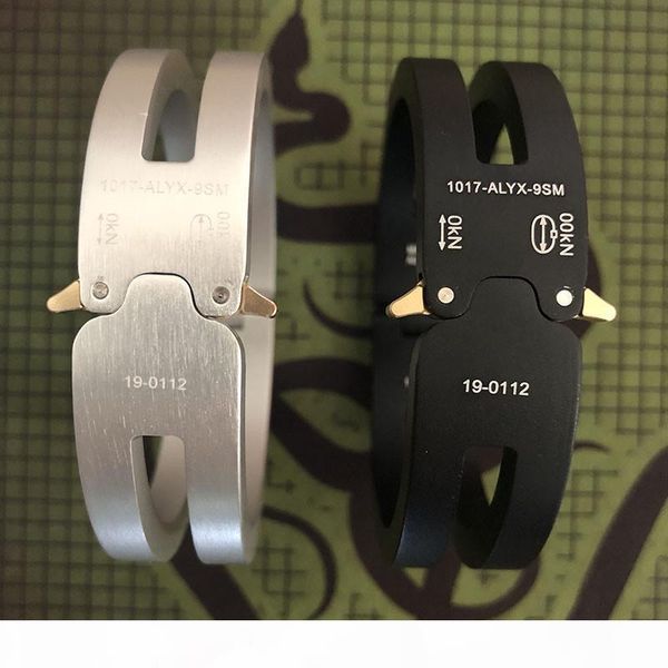 alyx bracelet version alyx aluminium alloy men women bracelet, Black