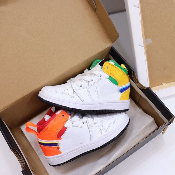 2019infant trainers junior1s kids basketball shoes white black hyper royal frosted spruce boy & girl trainer children athletic sports shoes
2019infant trainers junior1s kids basketball shoes white black hyper royal frosted spruce boy & girl trainer children athletic sports shoes