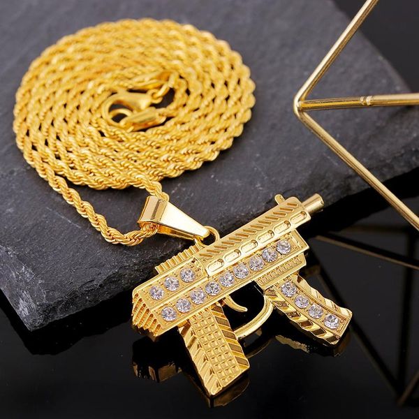 hip hop men's necklace gold color pendant necklace hip-hop pendant punk jewelry 20inch long, Silver
hip hop men's necklace gold color pendant necklace hip-hop pendant punk jewelry 20inch long, Silver