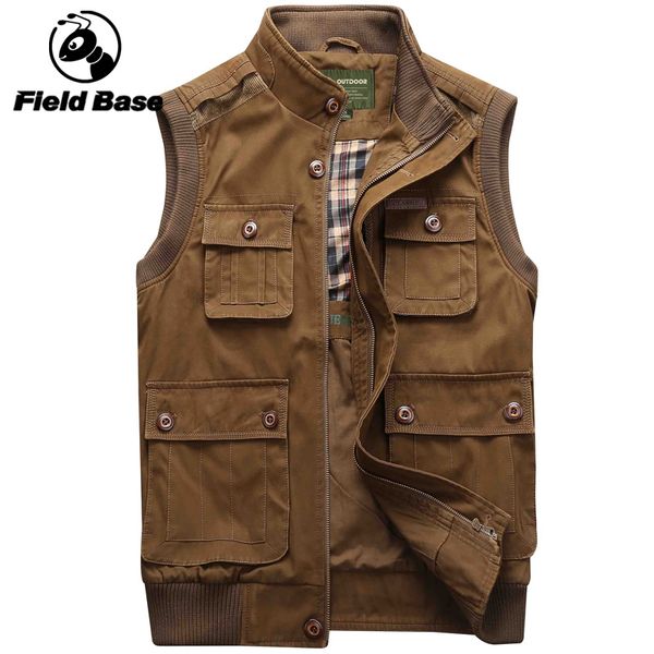 m-5xl big size brand men vest multi-pockets waistcoat stand collar cotton cargo vest men casual colete, Black;white
m-5xl big size brand men vest multi-pockets waistcoat stand collar cotton cargo vest men casual colete, Black;white