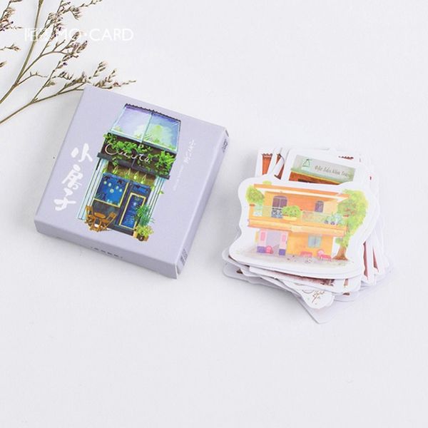 45 pcs/pack little house decorative sticker set diary album label stickers diy stationery stickers
45 pcs/pack little house decorative sticker set diary album label stickers diy stationery stickers