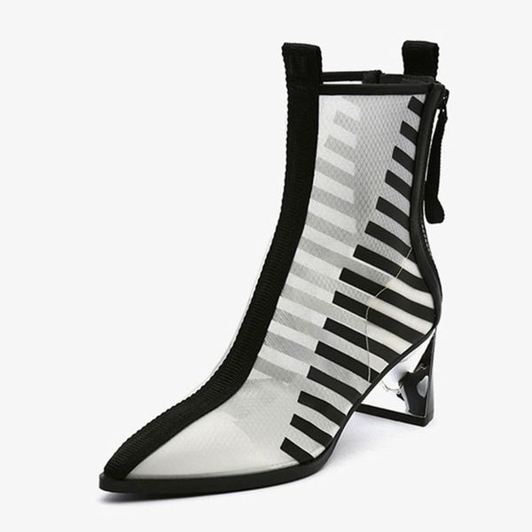 летние сапоги дышащая сетка остроконечные toe короткие ботильоны мода женщины насосы 6 см высокие каблуки весна белый черный, Black
летние сапоги дышащая сетка остроконечные toe короткие ботильоны мода женщины насосы 6 см высокие каблуки весна белый черный, Black