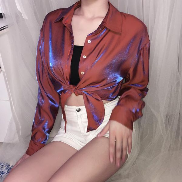 new fashion womens blouse elegant ruffle blusas mujer long sleeve short t shirt streetwear casual ladies shirts stand collar navel, White
new fashion womens blouse elegant ruffle blusas mujer long sleeve short t shirt streetwear casual ladies shirts stand collar navel, White
