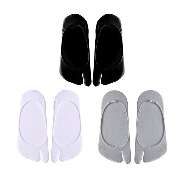 3pairs женщин tabi флоп носки non скольжение ultra low cut casual 2 toe носки, Black;white
3pairs женщин tabi флоп носки non скольжение ultra low cut casual 2 toe носки, Black;white