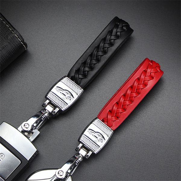 luxury woven leather car key ring chain holder auto motorcycle bike keychain keyring men women creative gift key accessories, Silver
luxury woven leather car key ring chain holder auto motorcycle bike keychain keyring men women creative gift key accessories, Silver
