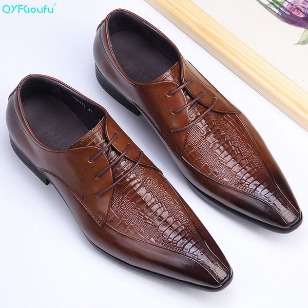 qyfcioufu mens formal shoes genuine cow leather oxford shoes for men black 2020 dress wedding laces leather brogues
qyfcioufu mens formal shoes genuine cow leather oxford shoes for men black 2020 dress wedding laces leather brogues