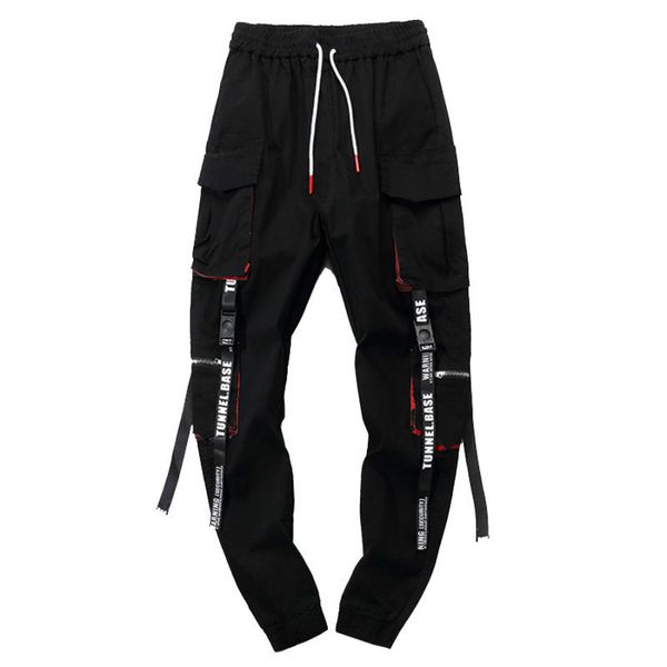 men's pants 20ss summer fashion webbing hip hop mens europe and america style cargo pants casual men multi-pocket trousers m to 4xl, Black
men's pants 20ss summer fashion webbing hip hop mens europe and america style cargo pants casual men multi-pocket trousers m to 4xl, Black
