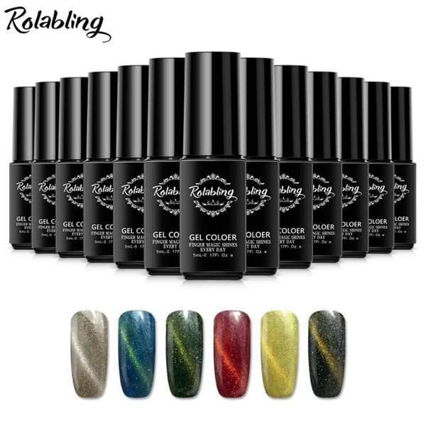 nail gel rolabling 5ml laser cat eye polish 6 shining colors soak off uv lacquer glue art varnish, Red;pink
nail gel rolabling 5ml laser cat eye polish 6 shining colors soak off uv lacquer glue art varnish, Red;pink