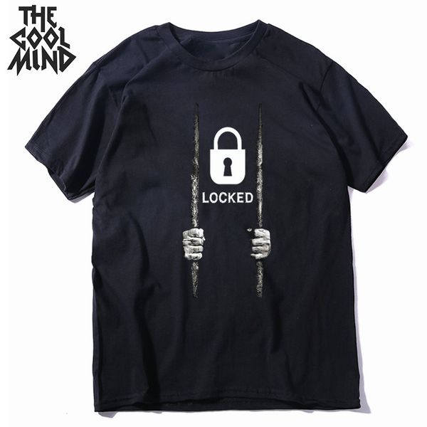 coolmind 100% cotton creative locked print men t shirt casual short sleeve cool men tshirt summer loose t-shirt mens tee shirts
coolmind 100% cotton creative locked print men t shirt casual short sleeve cool men tshirt summer loose t-shirt mens tee shirts