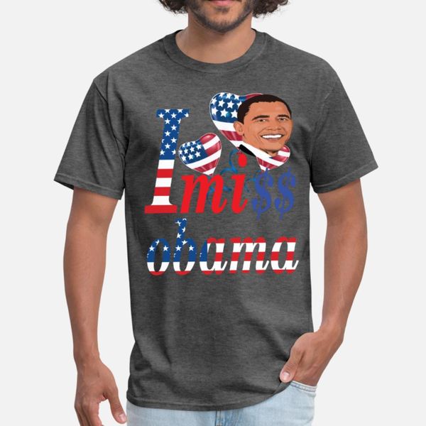 i miss obama t shirt men printing 100% cotton plus size 3xl normal gift new fashion summer standard shirt
i miss obama t shirt men printing 100% cotton plus size 3xl normal gift new fashion summer standard shirt