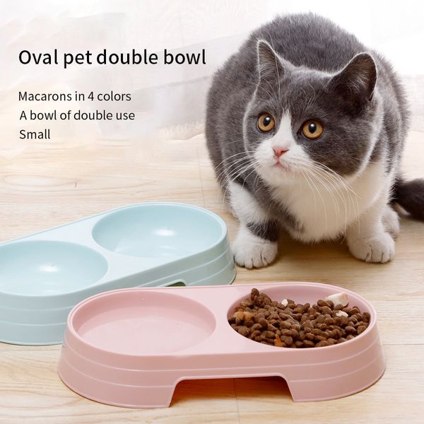 cat bowls & feeders cute double breakage-proof oval terse style plastic pet feeder for small dog
cat bowls & feeders cute double breakage-proof oval terse style plastic pet feeder for small dog