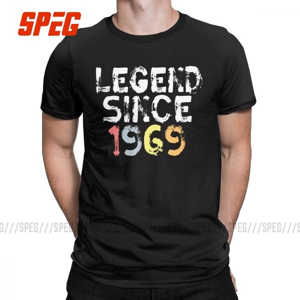 legend since 1969 men t shirt 50th birthday gift funny 100% cotton short sleeved tees o neck t-shirt graphic 50 years old
legend since 1969 men t shirt 50th birthday gift funny 100% cotton short sleeved tees o neck t-shirt graphic 50 years old