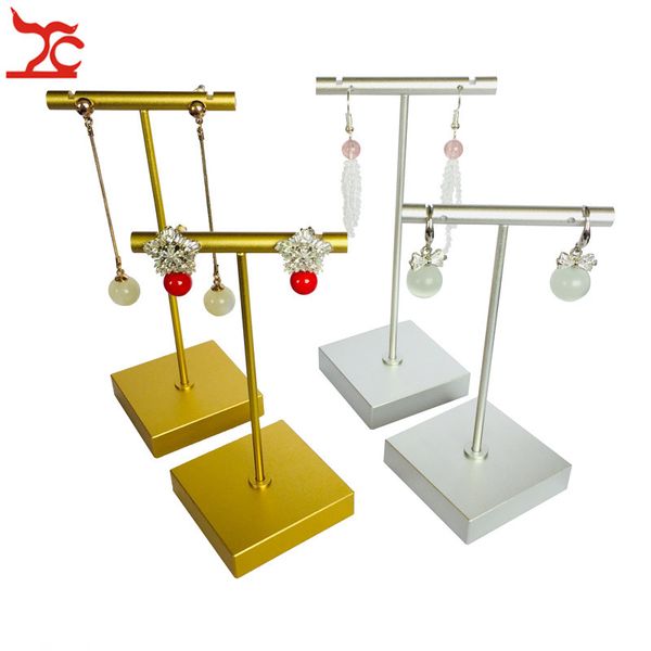 fashion stainless steel t bar shape earring storage rack gold silver earring jewelry organizer display ornament hanger stand mx200810, Black
fashion stainless steel t bar shape earring storage rack gold silver earring jewelry organizer display ornament hanger stand mx200810, Black