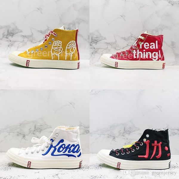 chuck 70 all star 1970s kith х coca привет тейлор высокий классический холст обувь мода 1970 три consortium партии повседневный спорт дизайн, Black
chuck 70 all star 1970s kith х coca привет тейлор высокий классический холст обувь мода 1970 три consortium партии повседневный спорт дизайн, Black