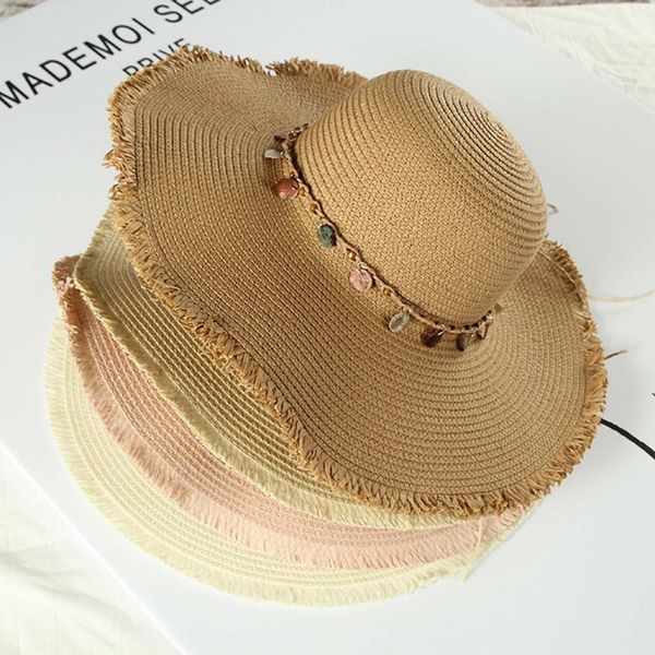 straw hat shell sunscreen foldable student hat big brim fisherman sequins beach hats, Blue;gray
straw hat shell sunscreen foldable student hat big brim fisherman sequins beach hats, Blue;gray