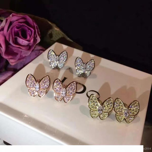 vintage s925 sterling silver white pink yellow full crystal double butterfly stud earrings for women jewelry, Golden
vintage s925 sterling silver white pink yellow full crystal double butterfly stud earrings for women jewelry, Golden