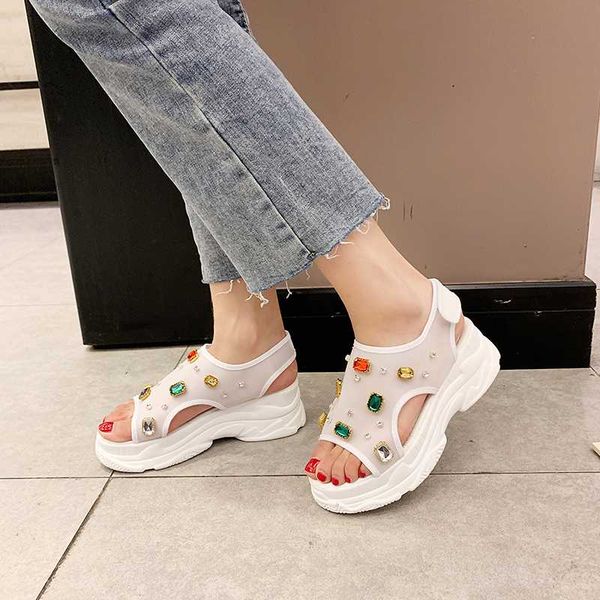 summer women sports sandals 2020 new rhinestone open toe rome shoes woman comfortable casual shoes ladies outdoor beach, Black
summer women sports sandals 2020 new rhinestone open toe rome shoes woman comfortable casual shoes ladies outdoor beach, Black