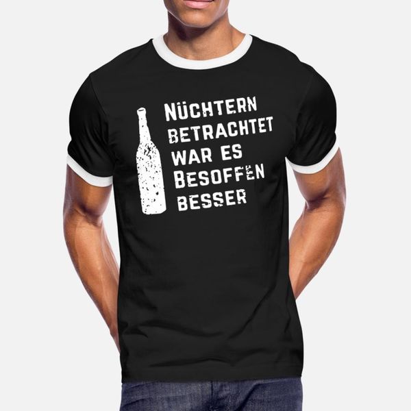 nuechtern betrachtet войны es besoffen besser тенниска мужчин печать с коротким рукавом o шеи outfit симпатичные юмор весна урожай рубашка
nuechtern betrachtet войны es besoffen besser тенниска мужчин печать с коротким рукавом o шеи outfit симпатичные юмор весна урожай рубашка