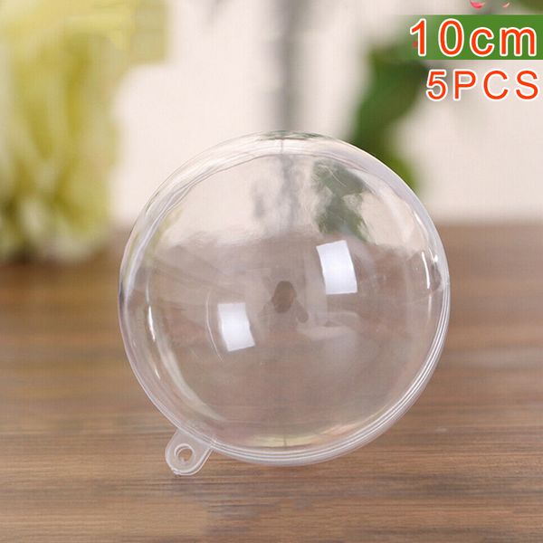 5 pcs clear plastic christmas balls baubles sphere fillable xmas tree ornament transparent j2y
5 pcs clear plastic christmas balls baubles sphere fillable xmas tree ornament transparent j2y