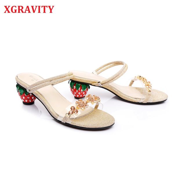 xgravity evening shoes strange strawberry rhinestone flower fashion sandals chunky heel princess party shoes girl b116, Black
xgravity evening shoes strange strawberry rhinestone flower fashion sandals chunky heel princess party shoes girl b116, Black