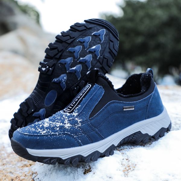 men thermal hiking shoes slip-on warm snow shoes for male fur inside winter outside mountain walking sneakers sport snow
men thermal hiking shoes slip-on warm snow shoes for male fur inside winter outside mountain walking sneakers sport snow