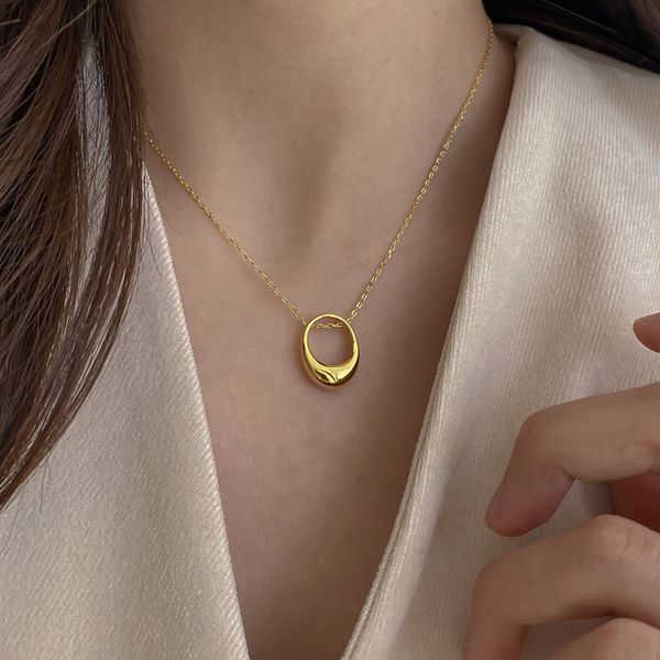 golden oval pendant chain necklaces for women fashion simple design charms long gold necklace girls jewelry gifts, Silver
golden oval pendant chain necklaces for women fashion simple design charms long gold necklace girls jewelry gifts, Silver