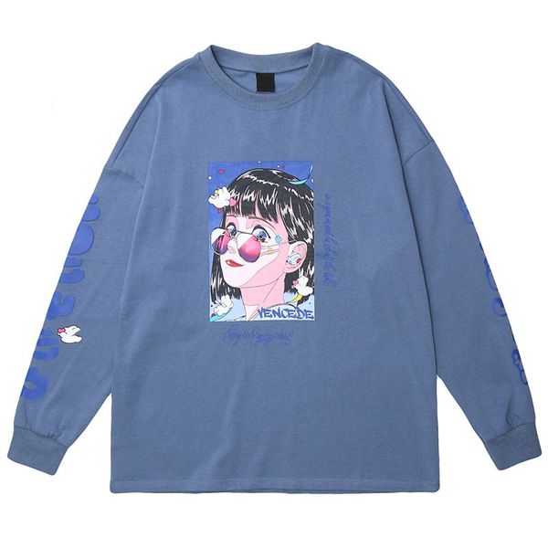 japanese cartoon girlt shirt long sleeve men women casual clothes funny tee tshirt punk, Black
japanese cartoon girlt shirt long sleeve men women casual clothes funny tee tshirt punk, Black