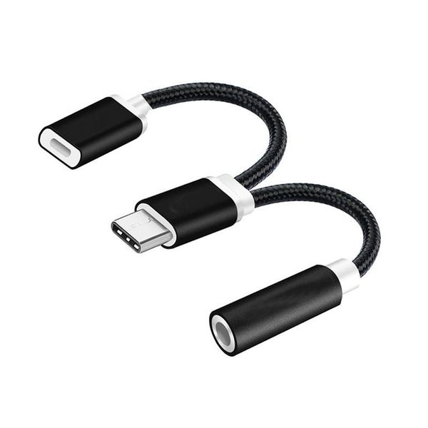 2 in 1 type c to 3.5mm audio jack adapter with charger cable adpter headphone music adapter for universal mobile phone
2 in 1 type c to 3.5mm audio jack adapter with charger cable adpter headphone music adapter for universal mobile phone