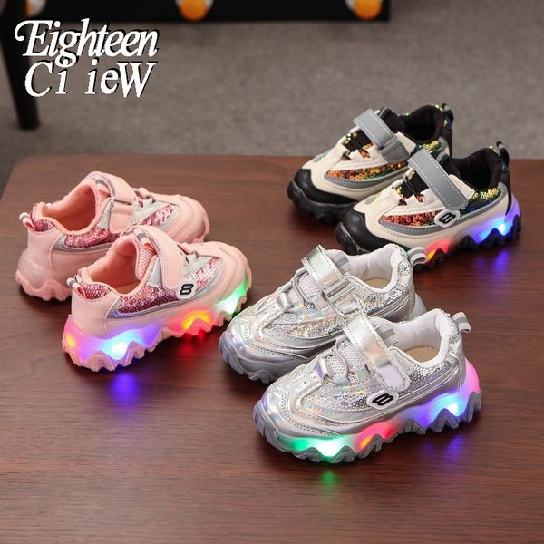 new glowing sneakers for children boys shoes with sole baby led light luminous sneakers for girls shoes kids fashion led, Black 
new glowing sneakers for children boys shoes with sole baby led light luminous sneakers for girls shoes kids fashion led, Black