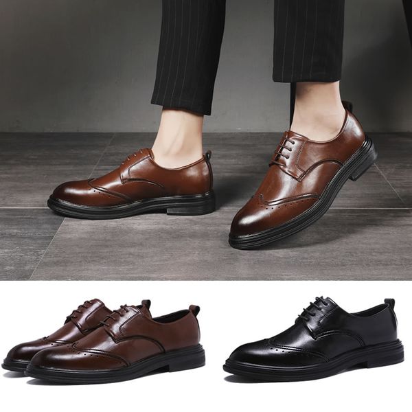 handmade microfiber leather men oxfords lace-up 2019 carved business men formal shoes men dress shoes, Black
handmade microfiber leather men oxfords lace-up 2019 carved business men formal shoes men dress shoes, Black
