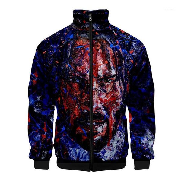 john wick 3 mens jackets stand collar long sleeve spring mens outwear fashion designer mens coats 3d digital print, Black;brown
john wick 3 mens jackets stand collar long sleeve spring mens outwear fashion designer mens coats 3d digital print, Black;brown