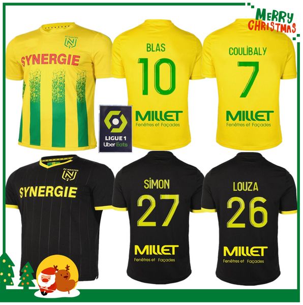 20 21 fc nantes soccer jersey home away maillot de foot 2020 2021 simon louza a toure blas coco coulibaly man + kids kit football shir, Black;yellow
20 21 fc nantes soccer jersey home away maillot de foot 2020 2021 simon louza a toure blas coco coulibaly man + kids kit football shir, Black;yellow