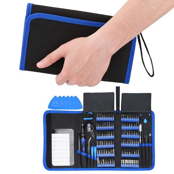 142 in 1 precision screw driver kit magnetic torx hex screw driver bits electronics phone lapwatches repairing tools