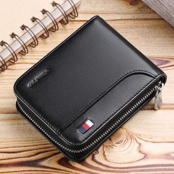 card holders williampolo wallets men short genuine leather slim mini holder accordion slot snap fastener zipper cash pocket portable, Brown;gray
card holders williampolo wallets men short genuine leather slim mini holder accordion slot snap fastener zipper cash pocket portable, Brown;gray